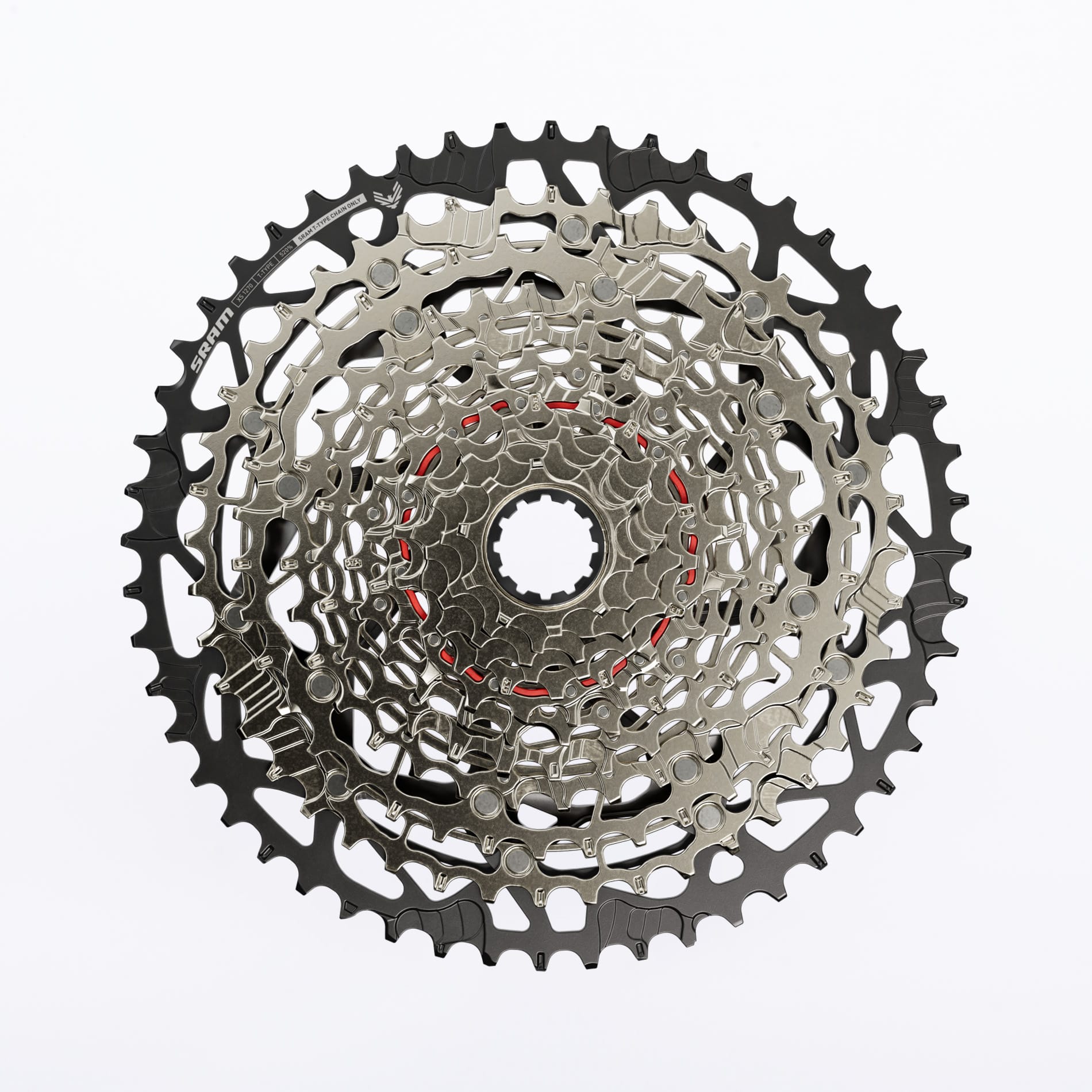 SRAM XS1270 T-Type cassetta 12v 10-52T HG