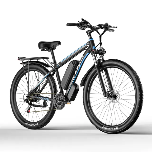 E-Bycco E8 29 Bici Elettrica 1000W 48V Nero Blu