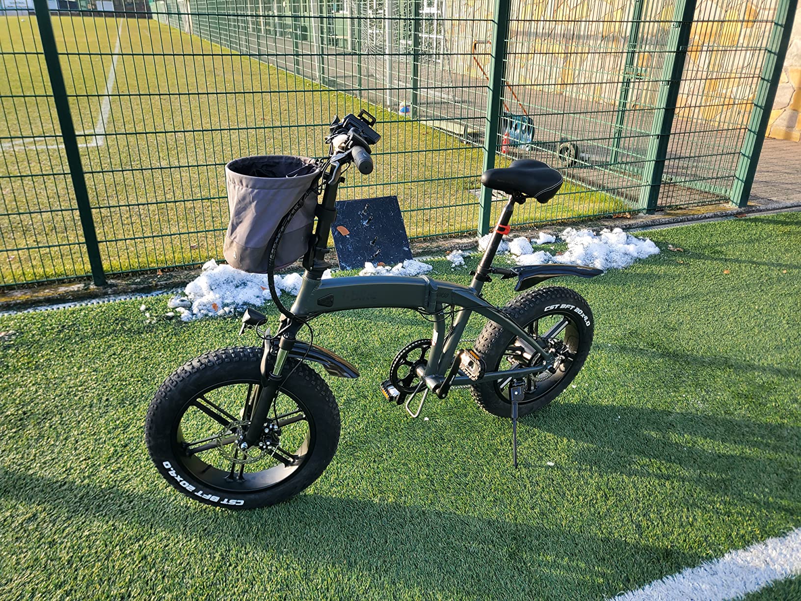 I-Bike Orso Ita99 bici elettrica pieghevole nera 20"