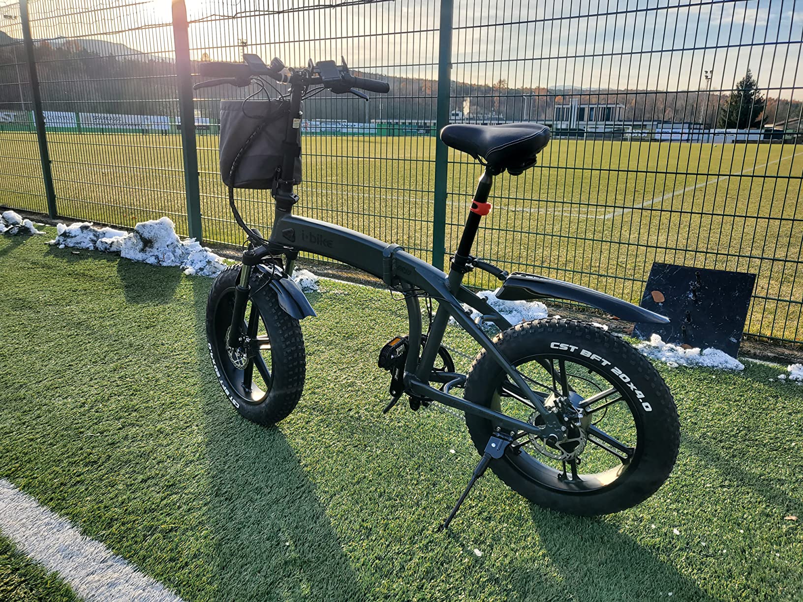 I-Bike Orso Ita99 bici elettrica pieghevole nera 20"