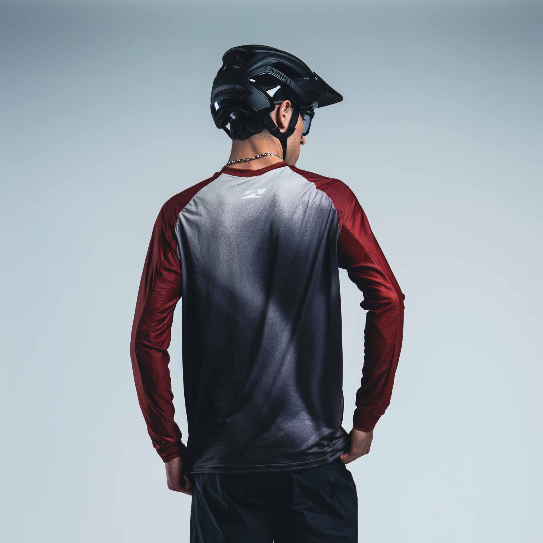 THOK Tech Team Red maglia maniche lunghe rossa