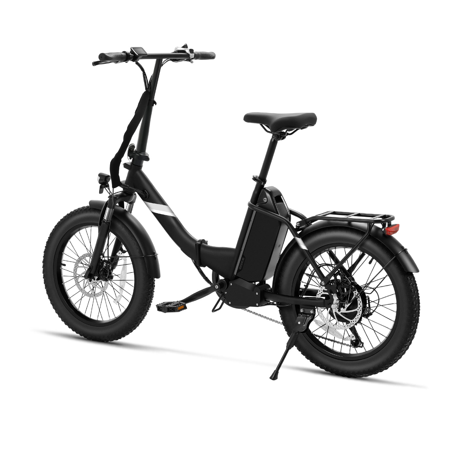 Touroll S3 bici elettrica pieghevole nera 468 Wh