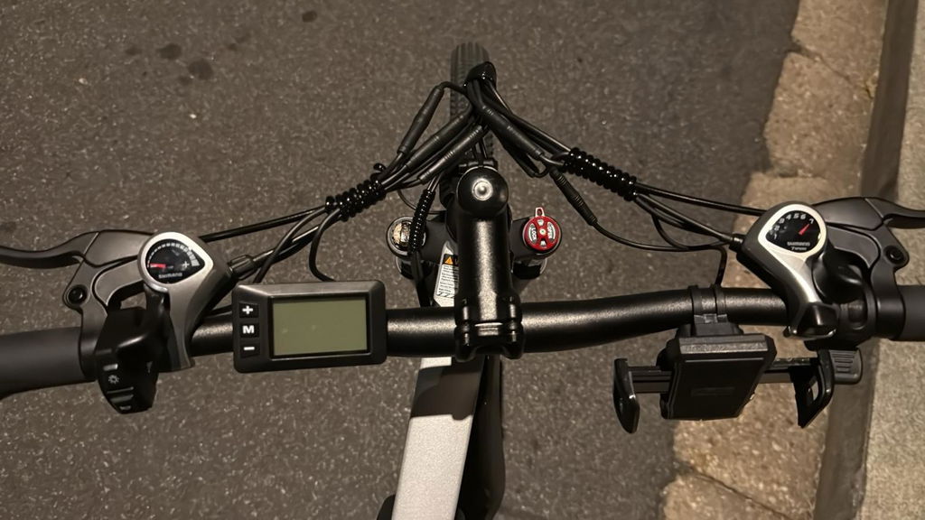 E-BYCCO E8 bici elettrica mtb 29" argento 1000W