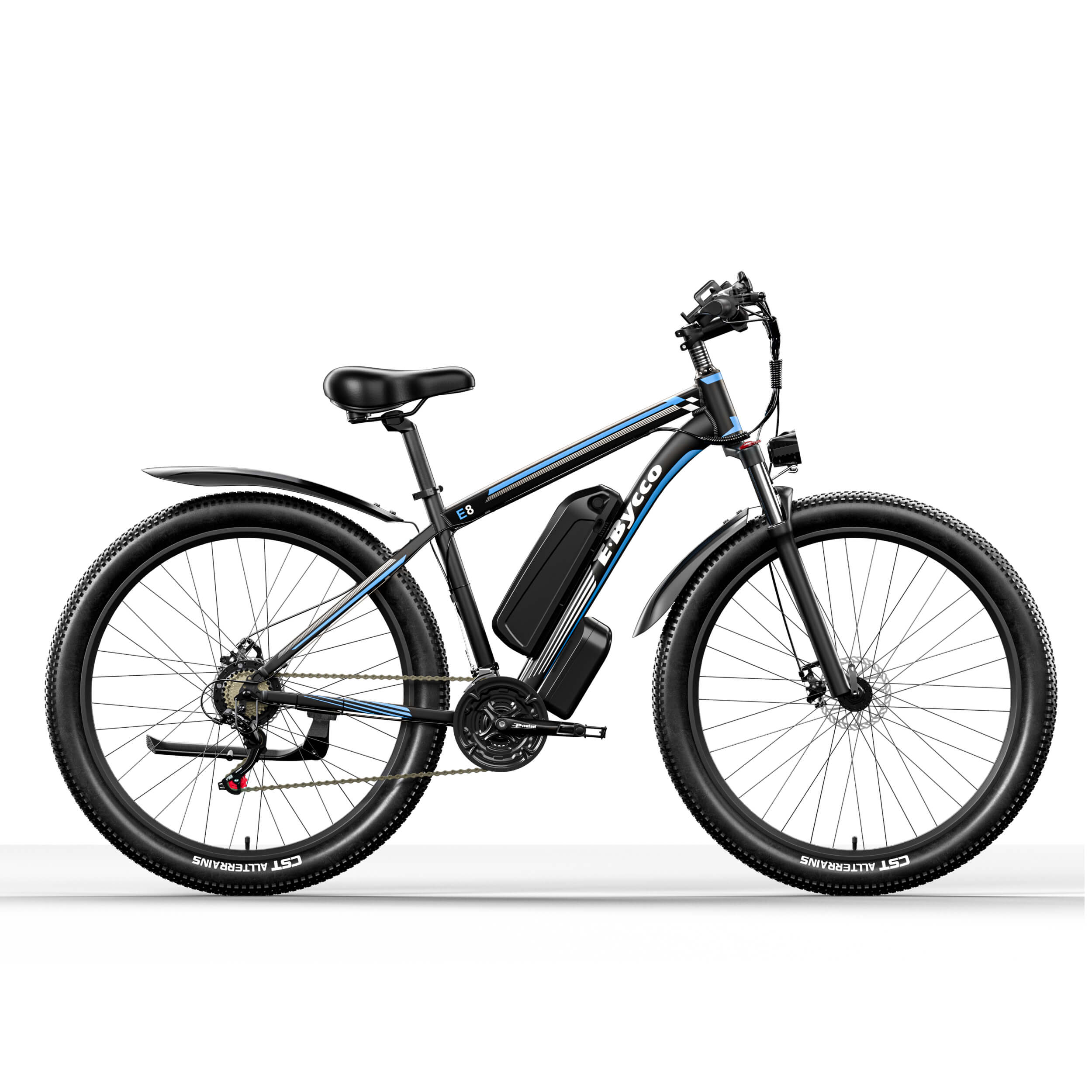 E-BYCCO E8 bici elettrica mtb 29" argento 1000W