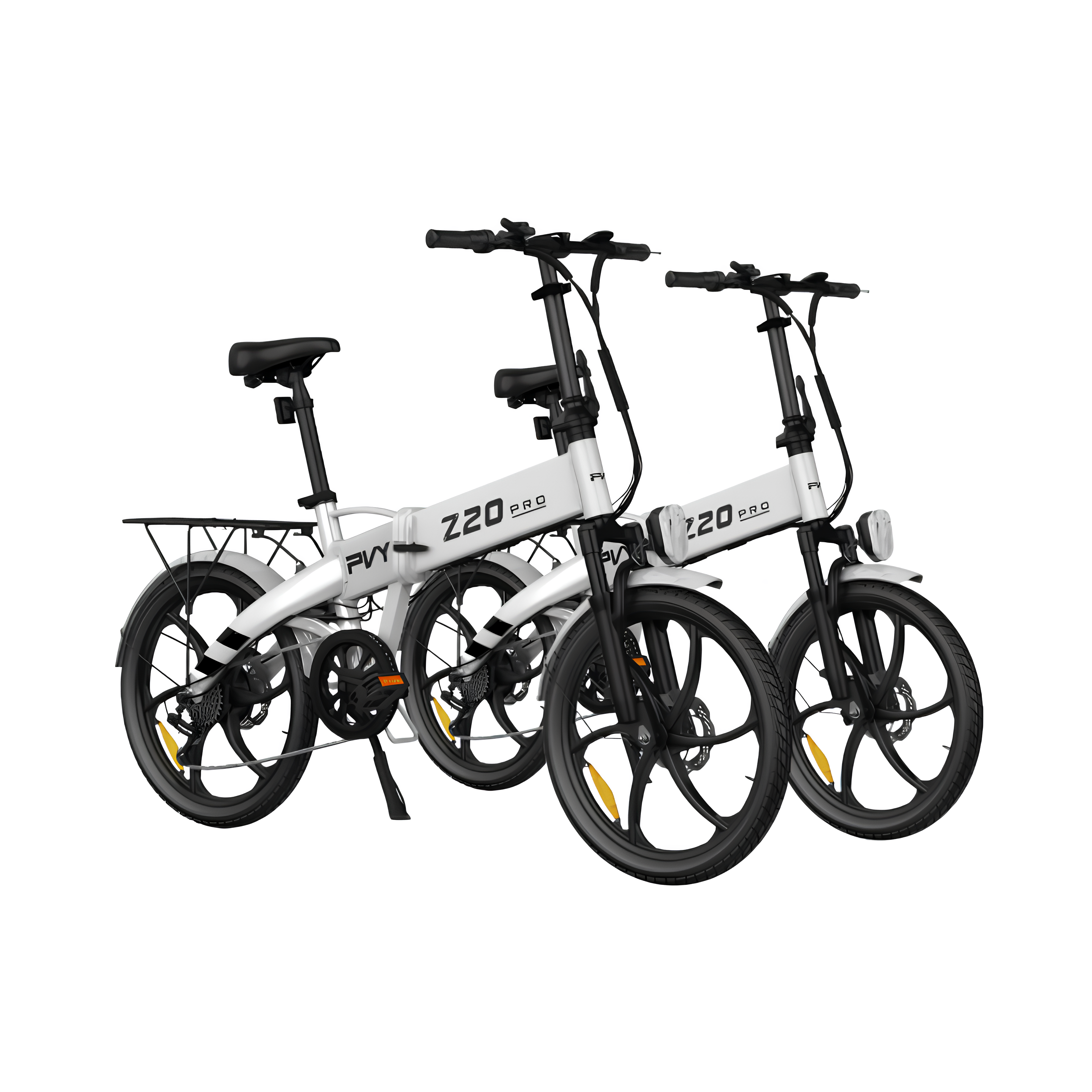 PVY Z20 PRO bici elettrica pieghevole combo 2 pezzi