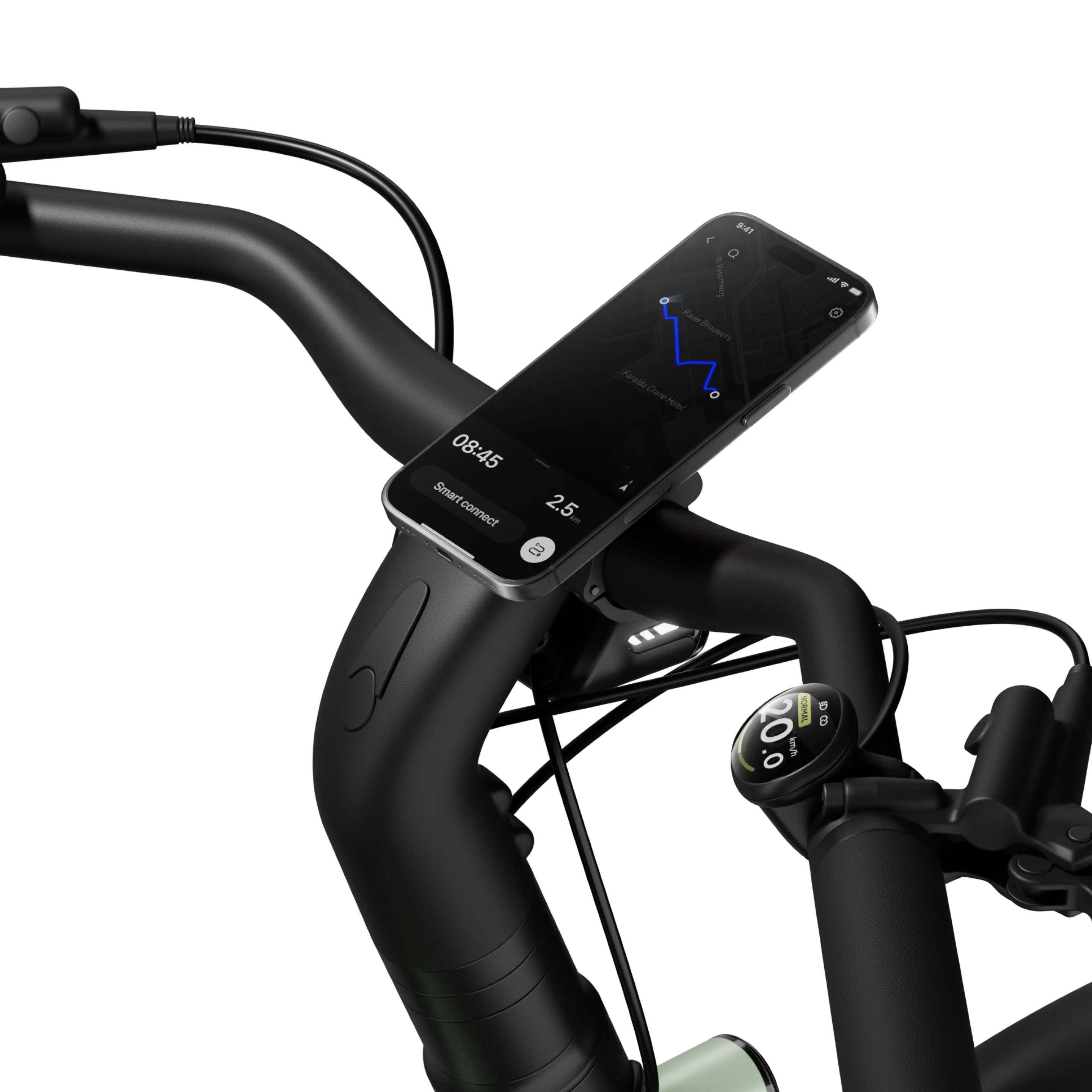 Tenways supporto telefono e-bike universale centrale
