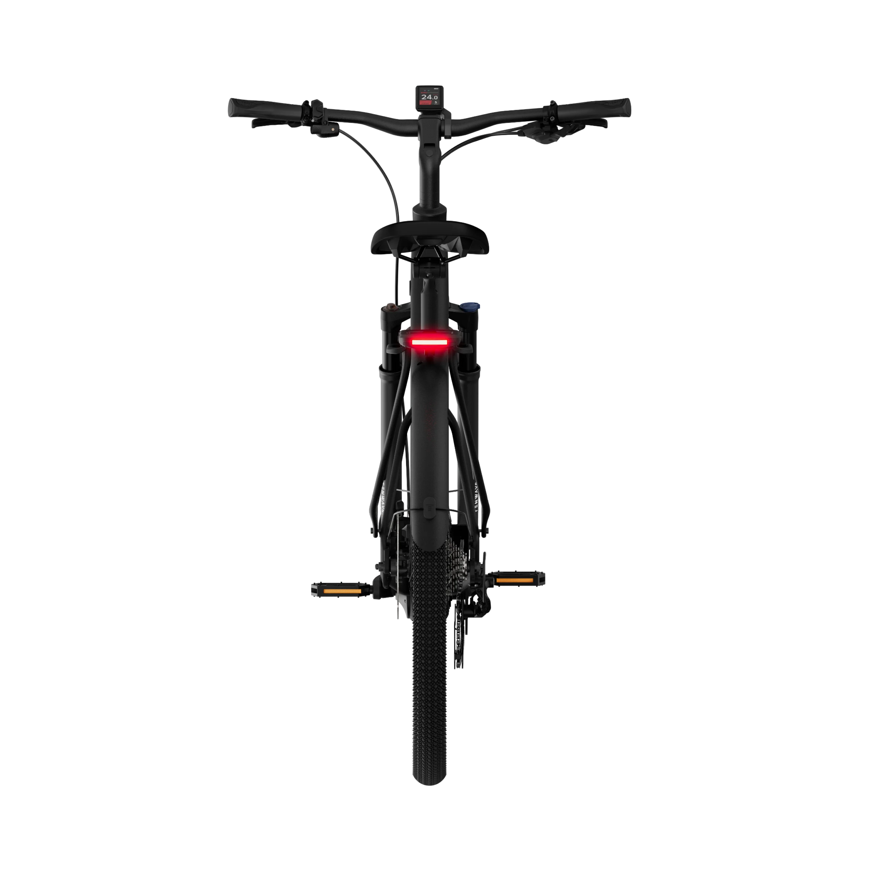 Tenways Ago Air bici elettrica cinghia Midnight Black