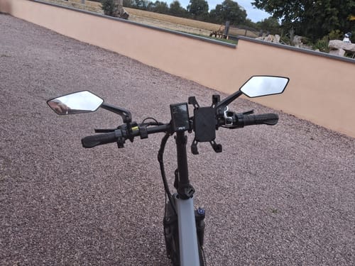 PVY specchio bici grandangolare regolabile