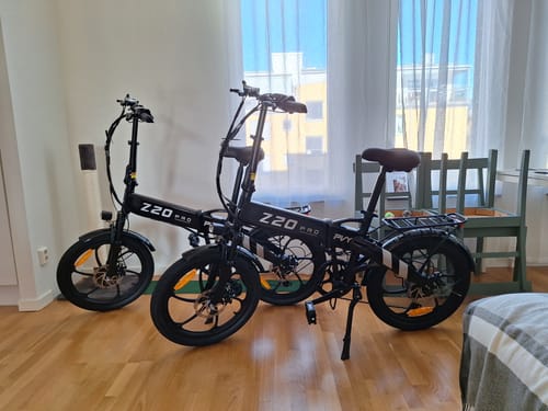 PVY Z20 PRO bici elettrica pieghevole combo 2 pezzi