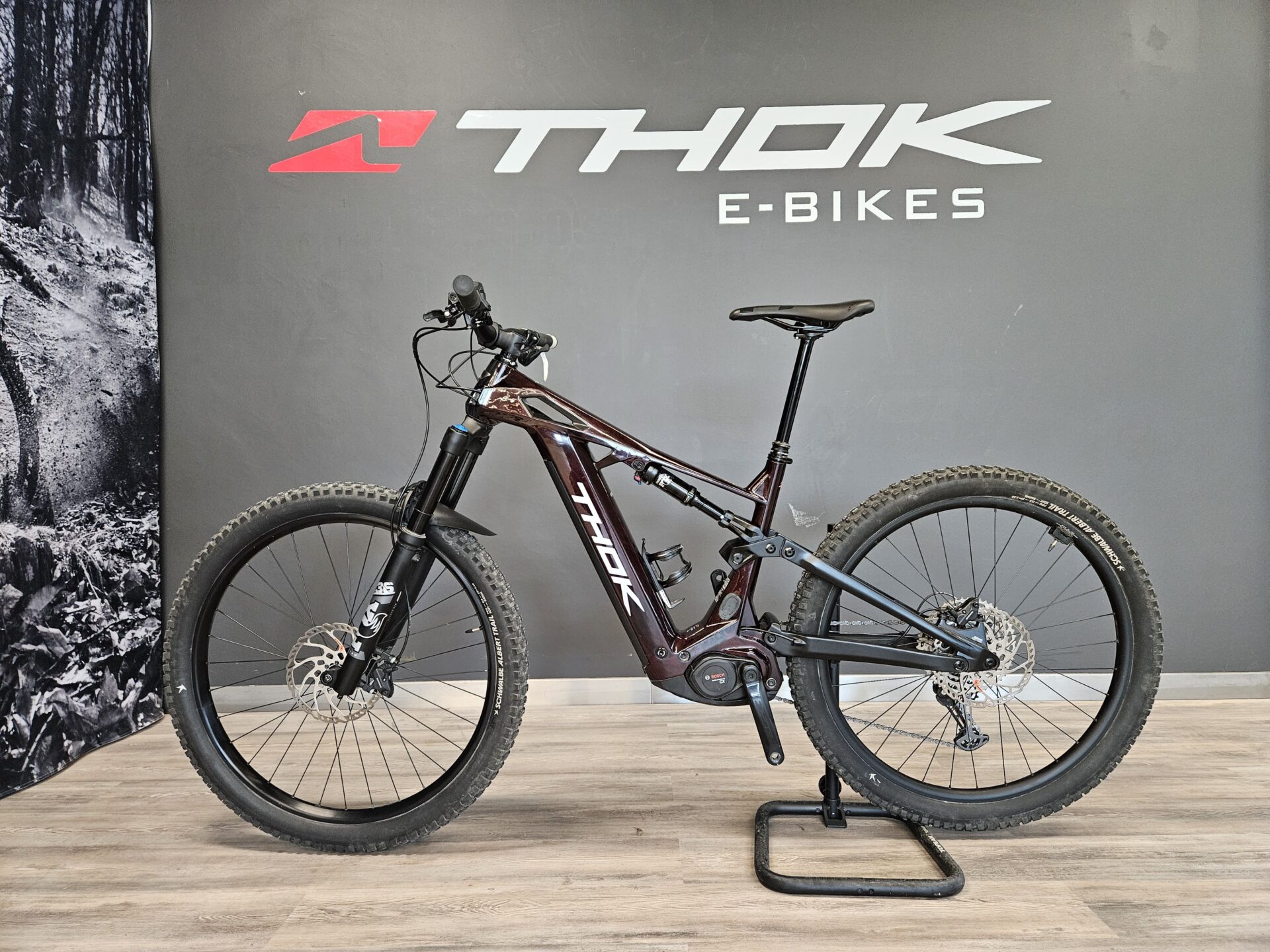 THOK TP4 e-bike usata ricondizionata taglia L carbonio