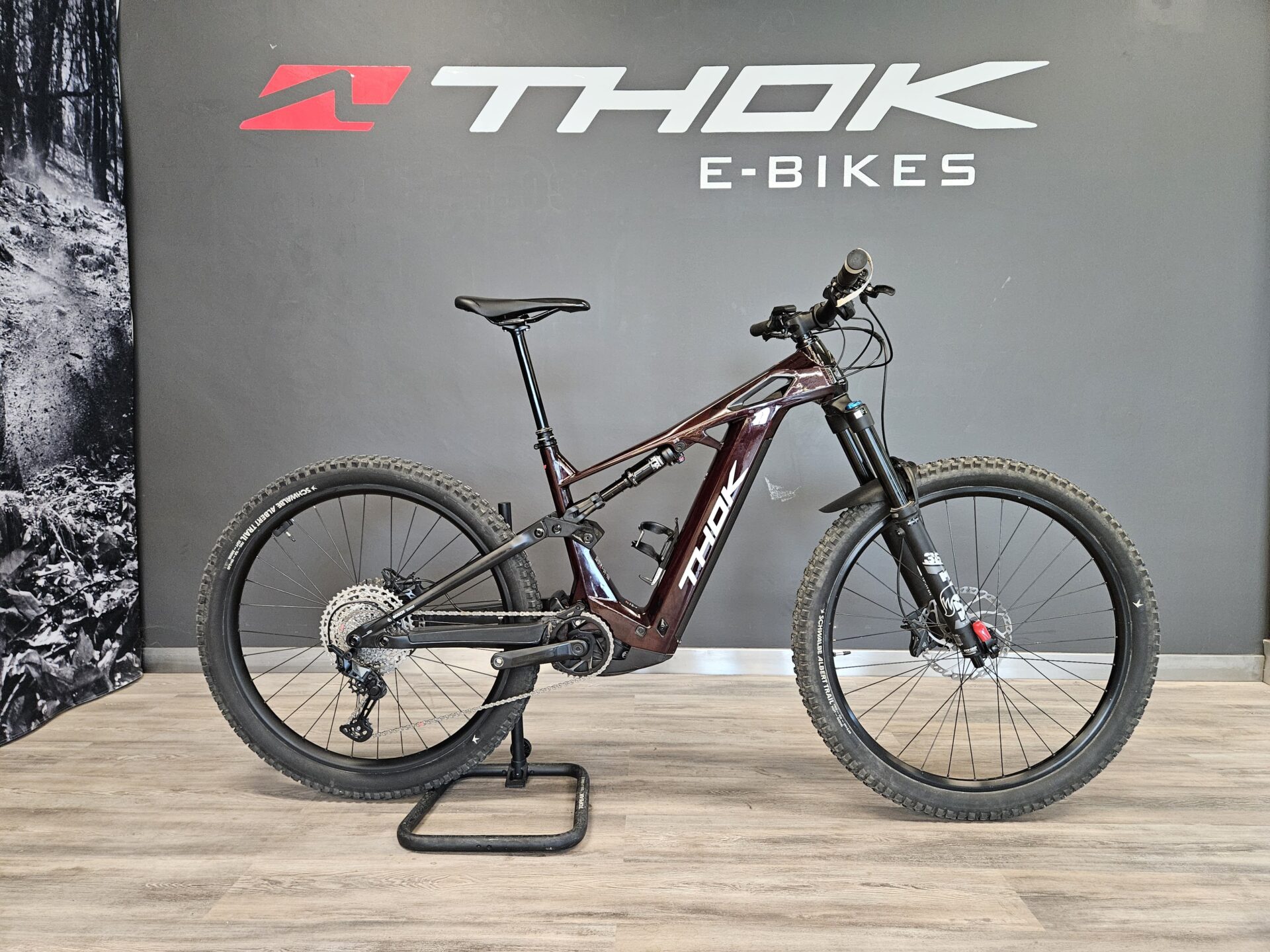 THOK TP4 e-bike usata ricondizionata taglia L carbonio