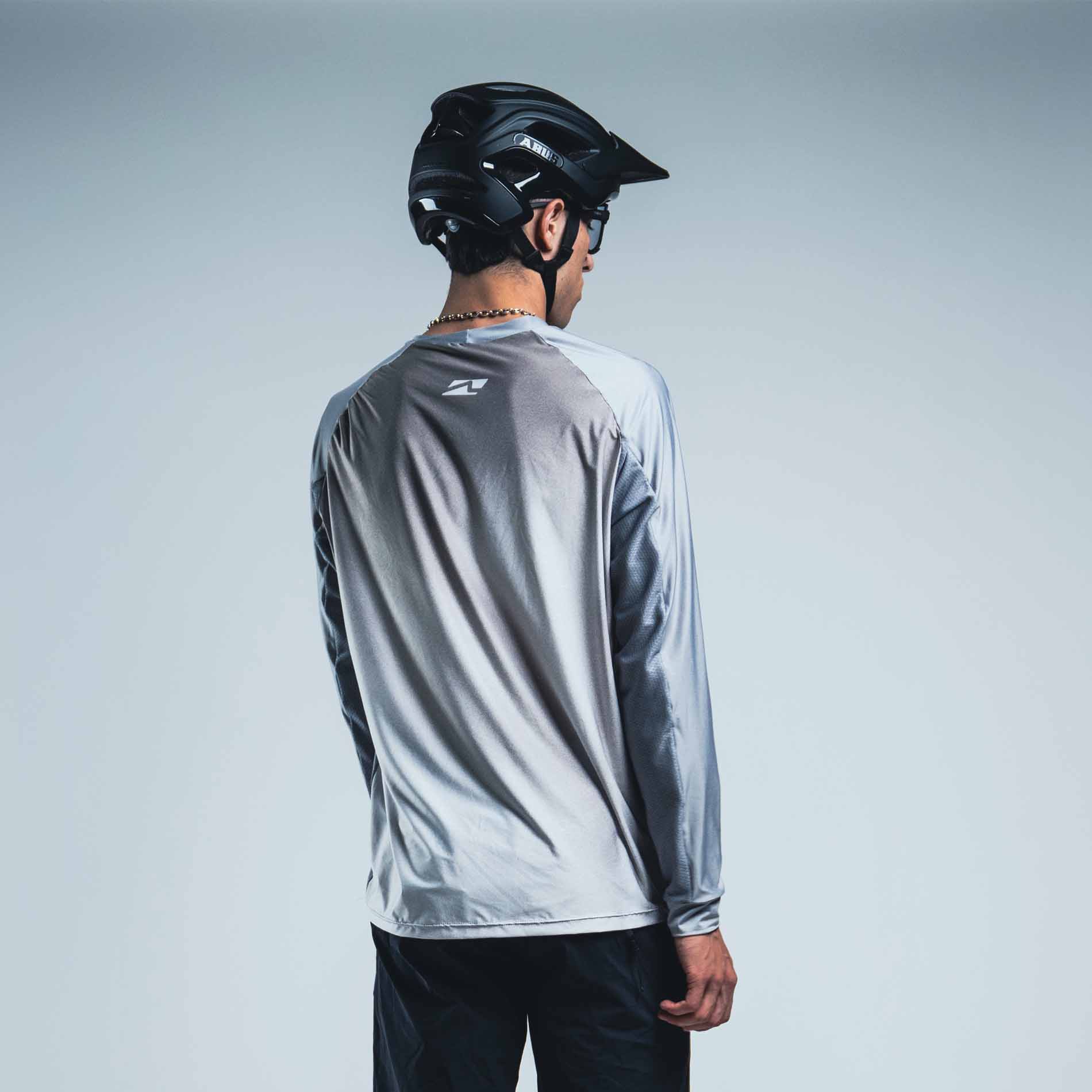 THOK Tech Team Grey Maglia Maniche Lunghe 115 GSM