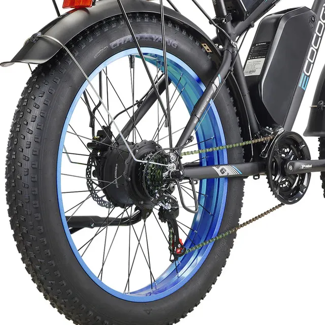 E-BYCCO G7 Ruota Posteriore 26" 3000W Bianca Completa