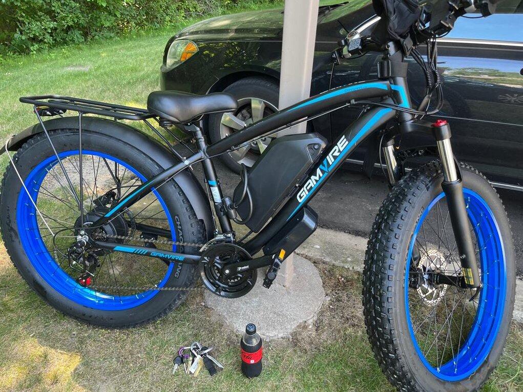 E-Bycco V7 bici elettrica 26" 52V lunga autonomia