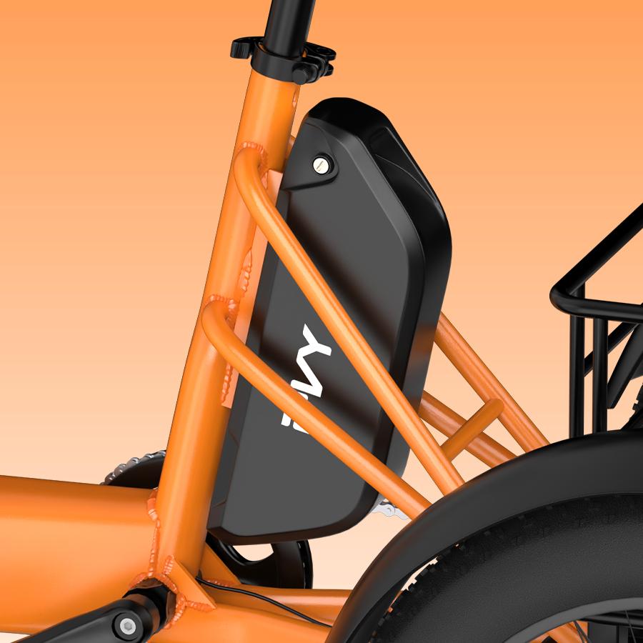 PVY F20 batteria litio bici elettrica