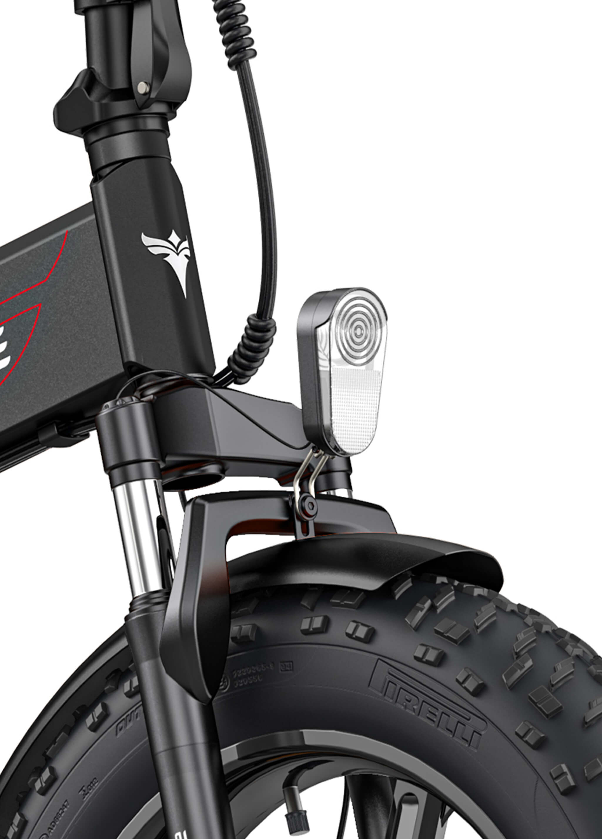E-BYCCO EP-2 Pro bici elettrica pieghevole nera 120 km