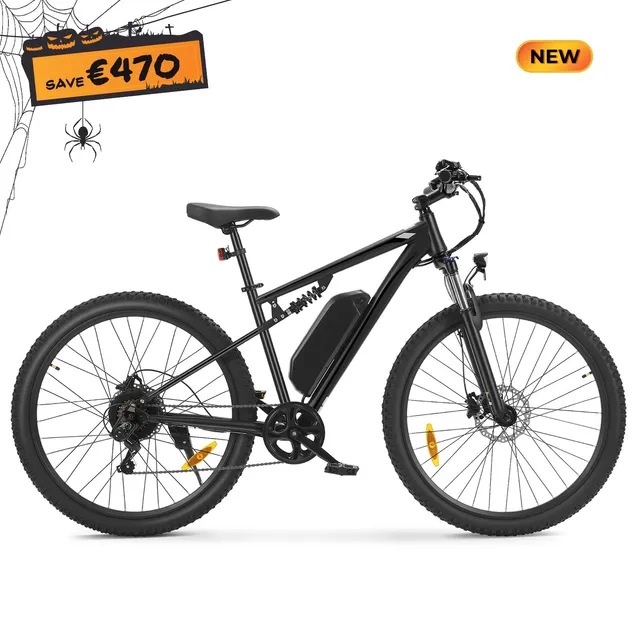 Touroll U3 Pro Bici Elettrica Montagna Full Suspension