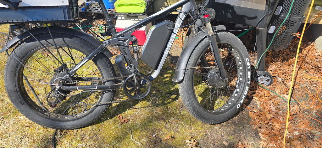 E-BYCCO EB7PRO bici elettrica 26" doppio motore 6000W