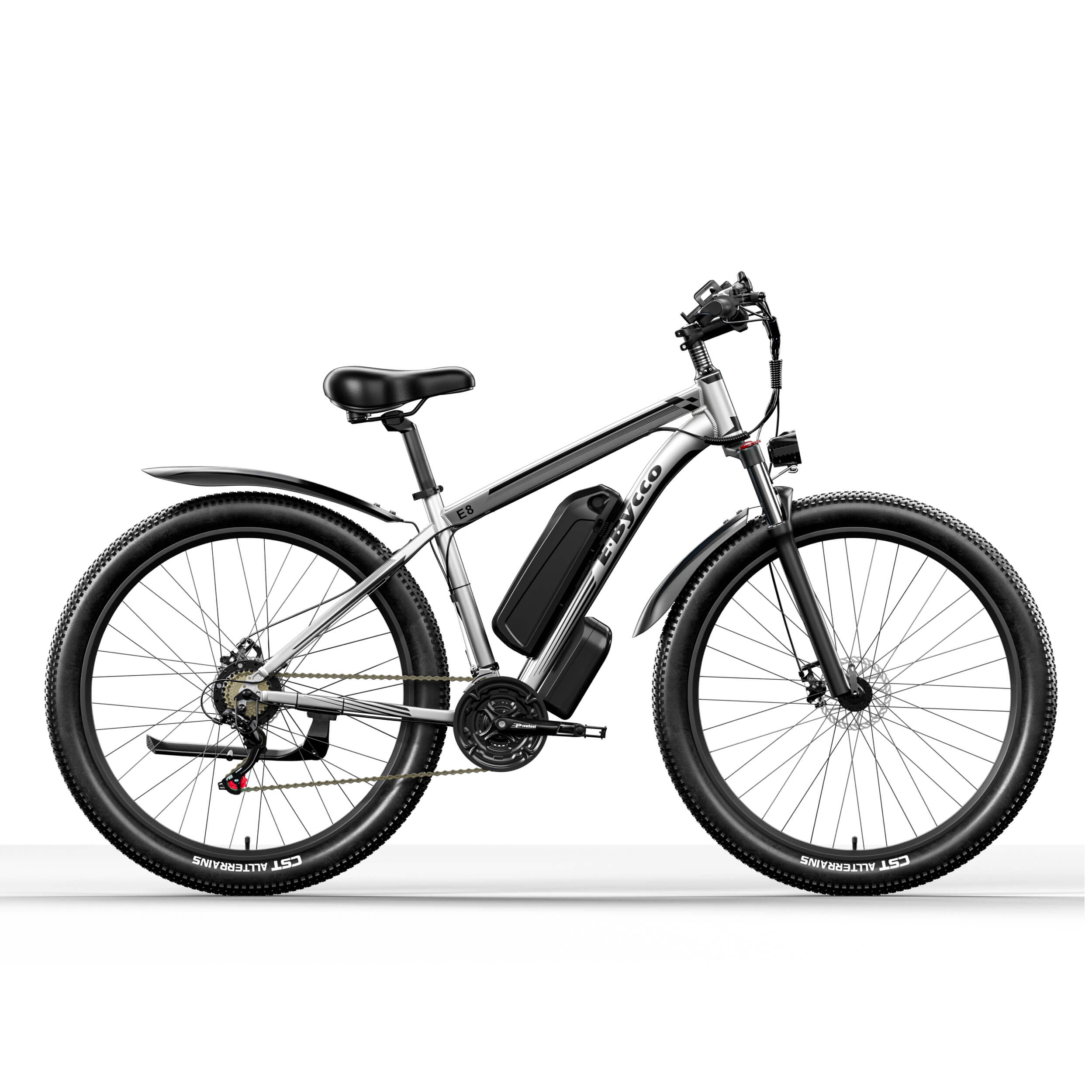 E-BYCCO E8 1000W bici elettrica 48V 17,5Ah nero/blu ricondizionata