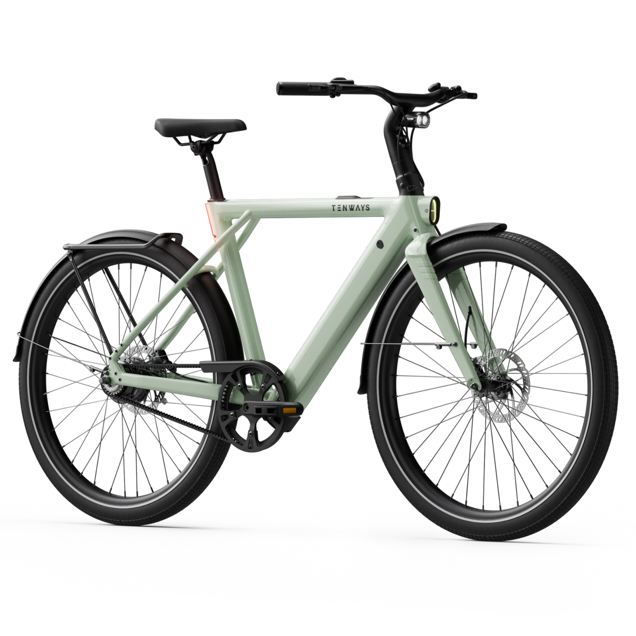 Tenways CGO009 Bici elettrica Sage Green New Edition cinghia
