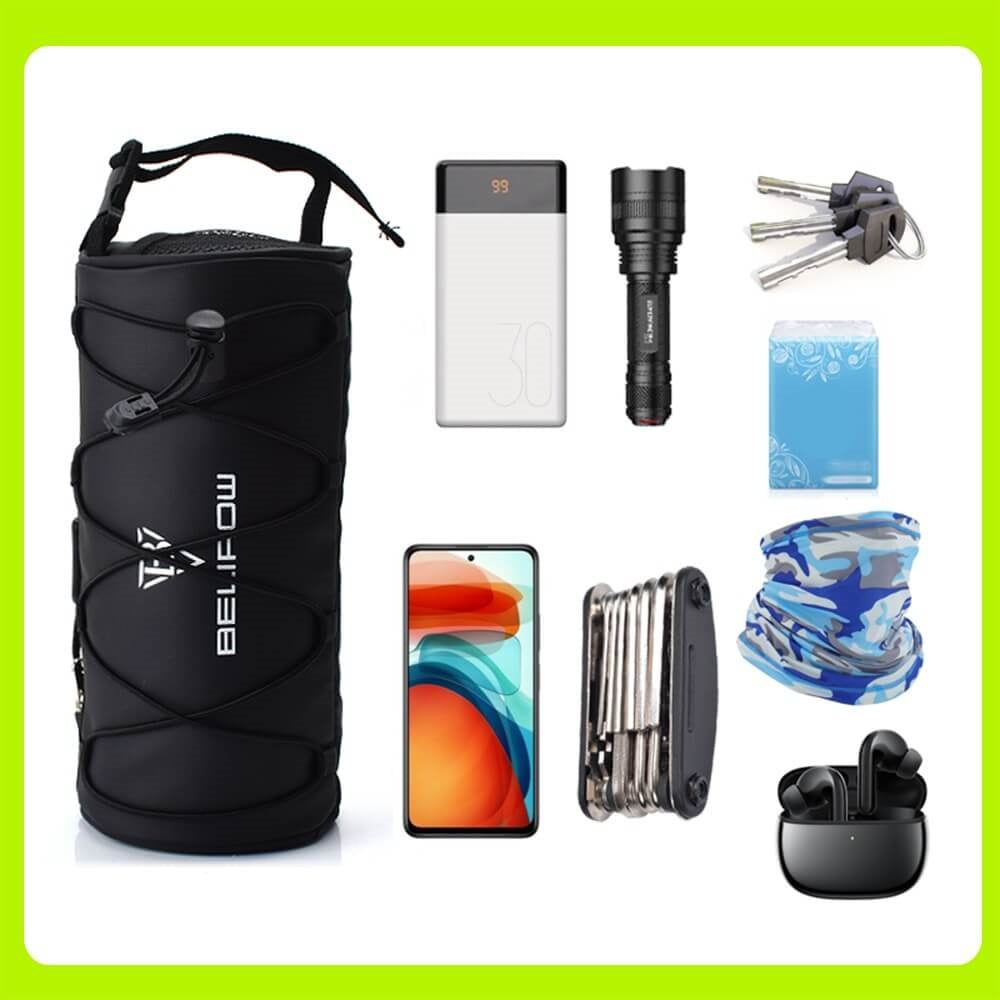 E-Bycco borsa bici elettrica nera impermeabile