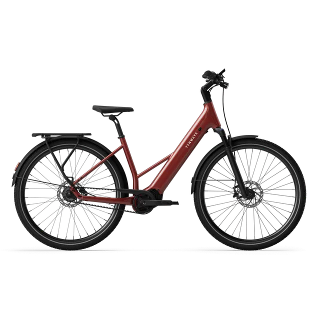 Tenways Ago Air bici elettrica cinghia Midnight Black