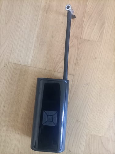PVY pompa aria portatile nera 1500mAh