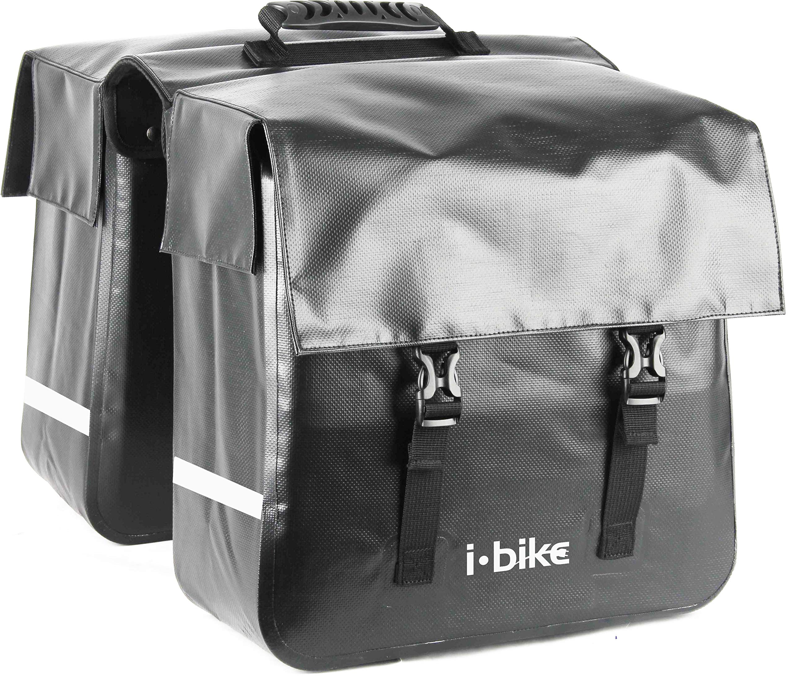 i-Bike CB-8120 borse bici waterproof nero 40 litri