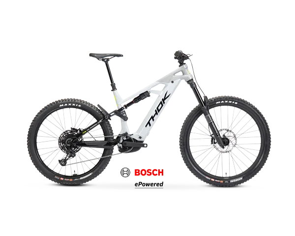 THOK TK02 bici elettrica neon
