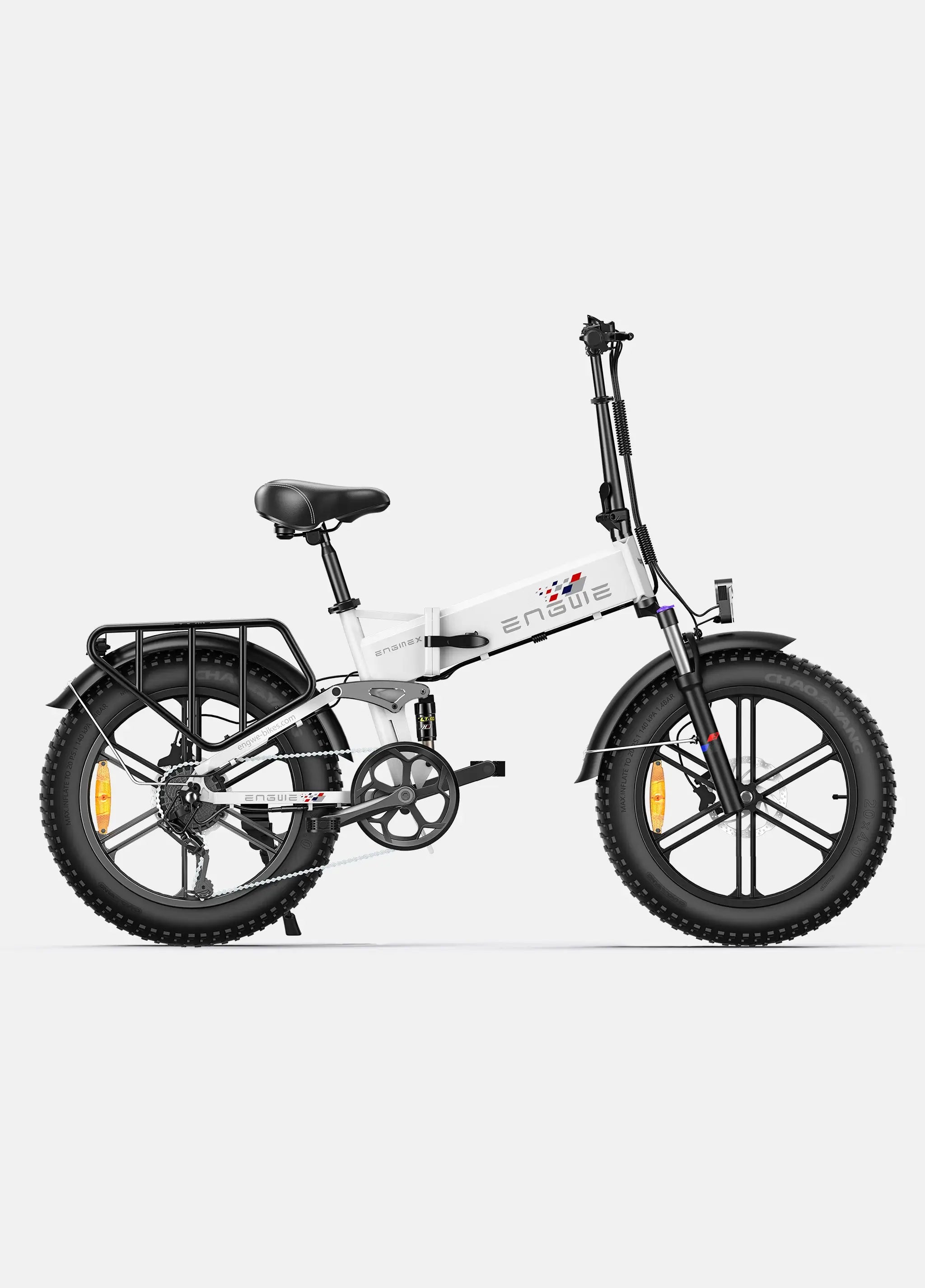 E-BYCCO Engine X Bici Elettrica Pieghevole Nera