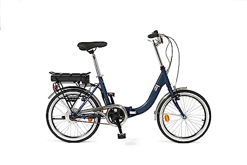 i-Bike Fold Green bici elettrica pieghevole 20" blu 187Wh