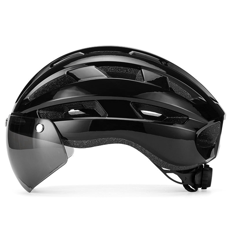 PVY YB-96 casco bici con visiera magnetica M