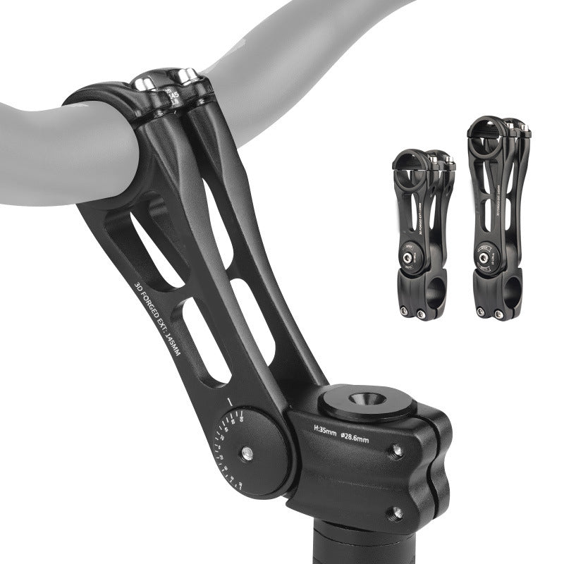 E-BYCCO Stem Riser rialzo manubrio 31.8x145mm alluminio