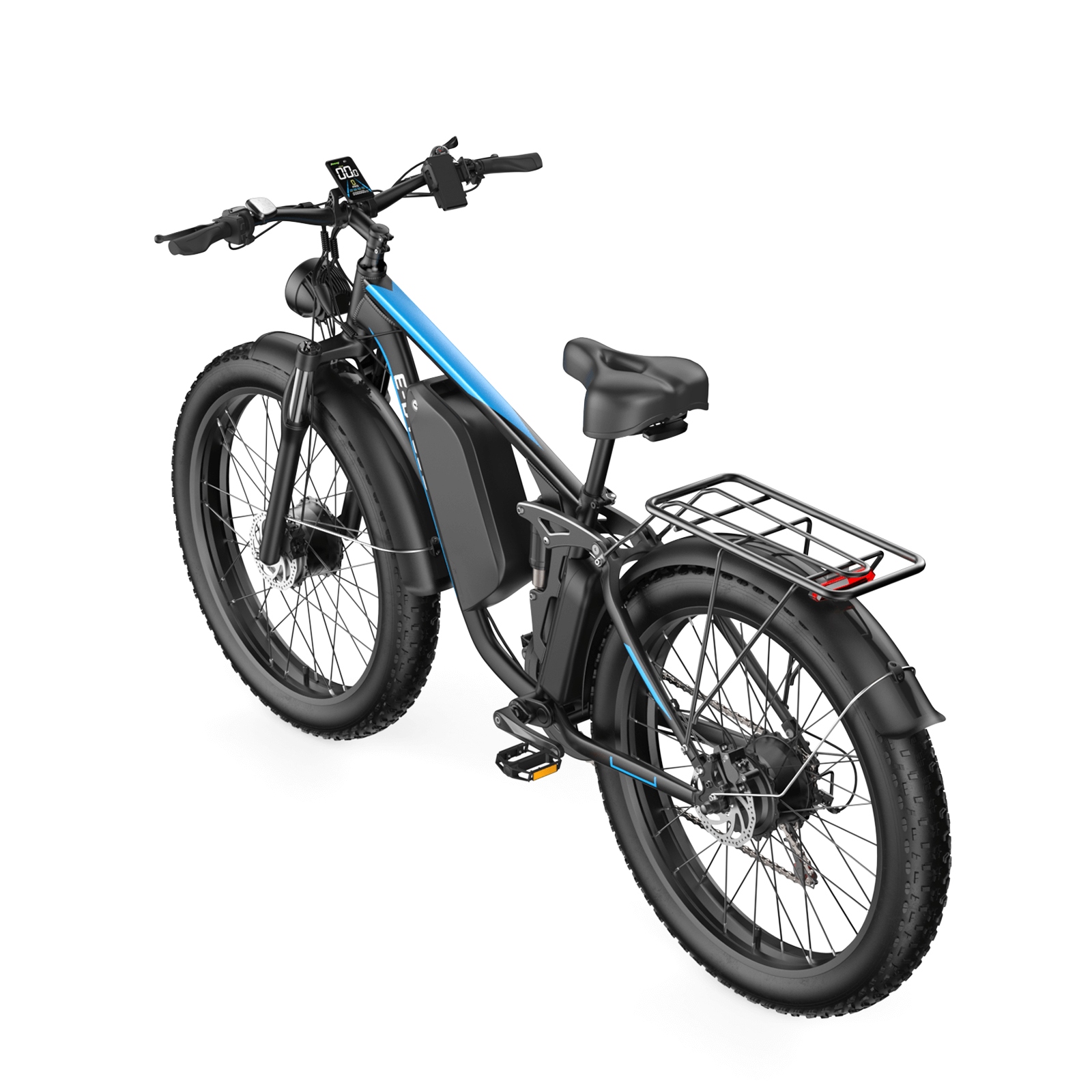 E-BYCCO EB7Pro Bici Elettrica 24" 6000W 32Ah Blu