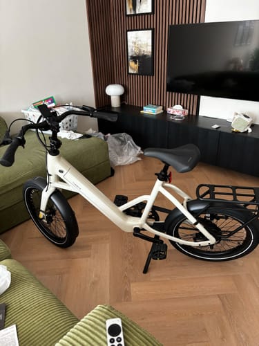 Tenways CGO Compact bici elettrica 500 Wh beige