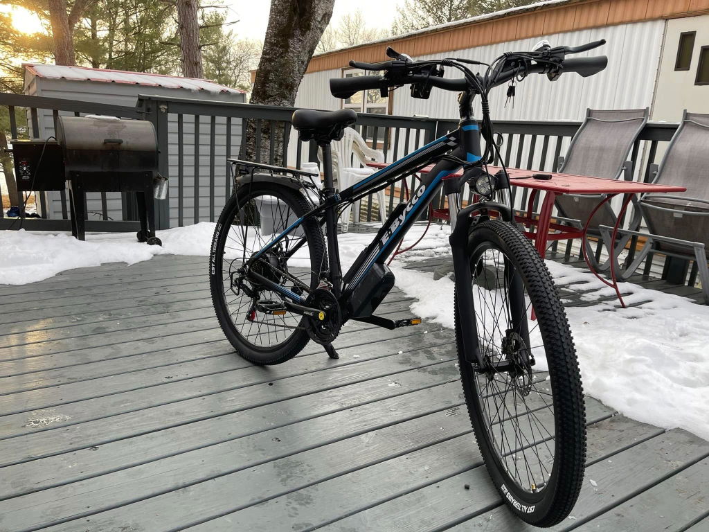 E-BYCCO E8 bici elettrica mtb 29" argento 1000W