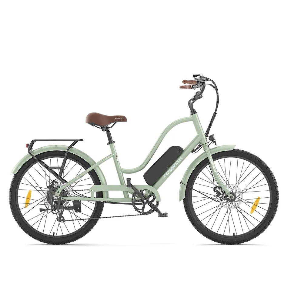 Touroll B2 Bici elettrica telaio basso 100 km