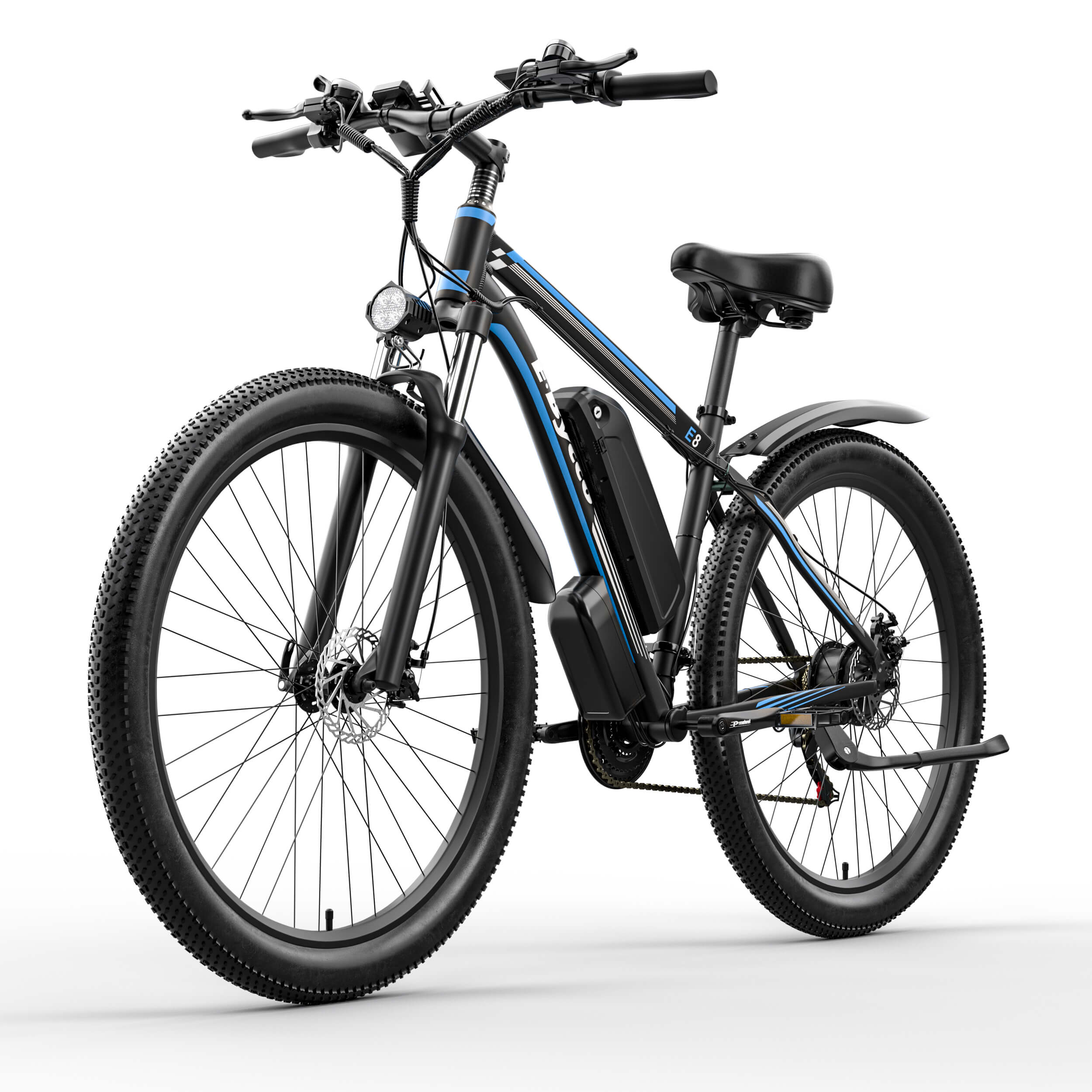 E-BYCCO E8 bici elettrica mtb 29" argento 1000W