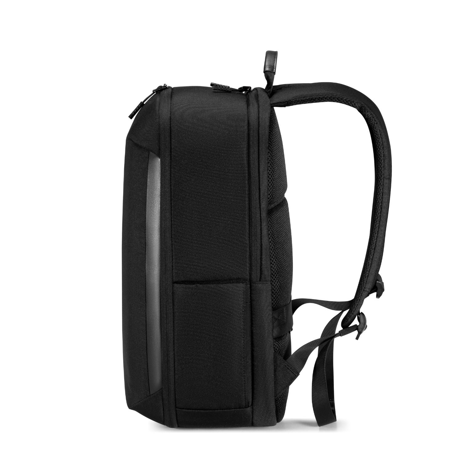 PVY Zaino rigido nero porta laptop impermeabile
