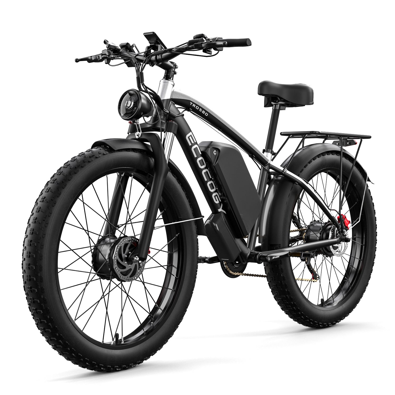 E-BYCCO G7 6000W bici elettrica 52V 32Ah nero/blu ricondizionata