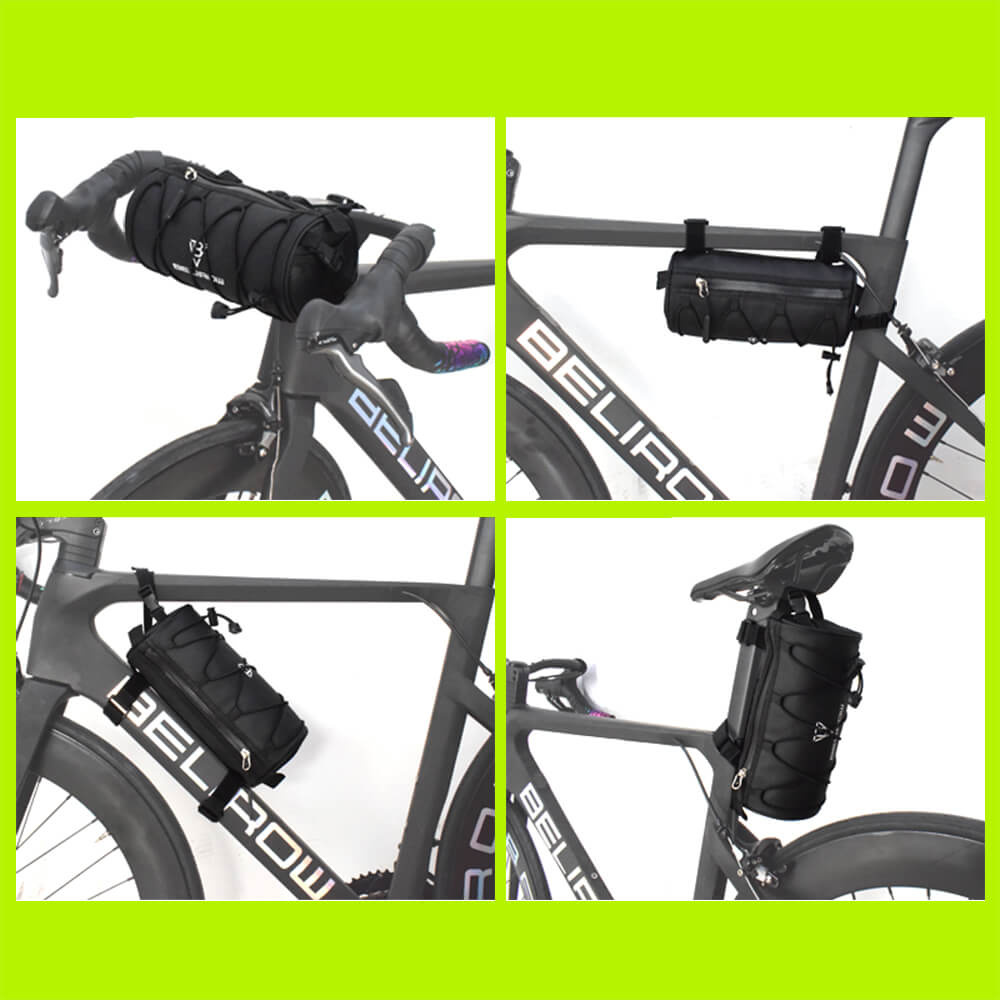 E-Bycco borsa bici elettrica nera impermeabile