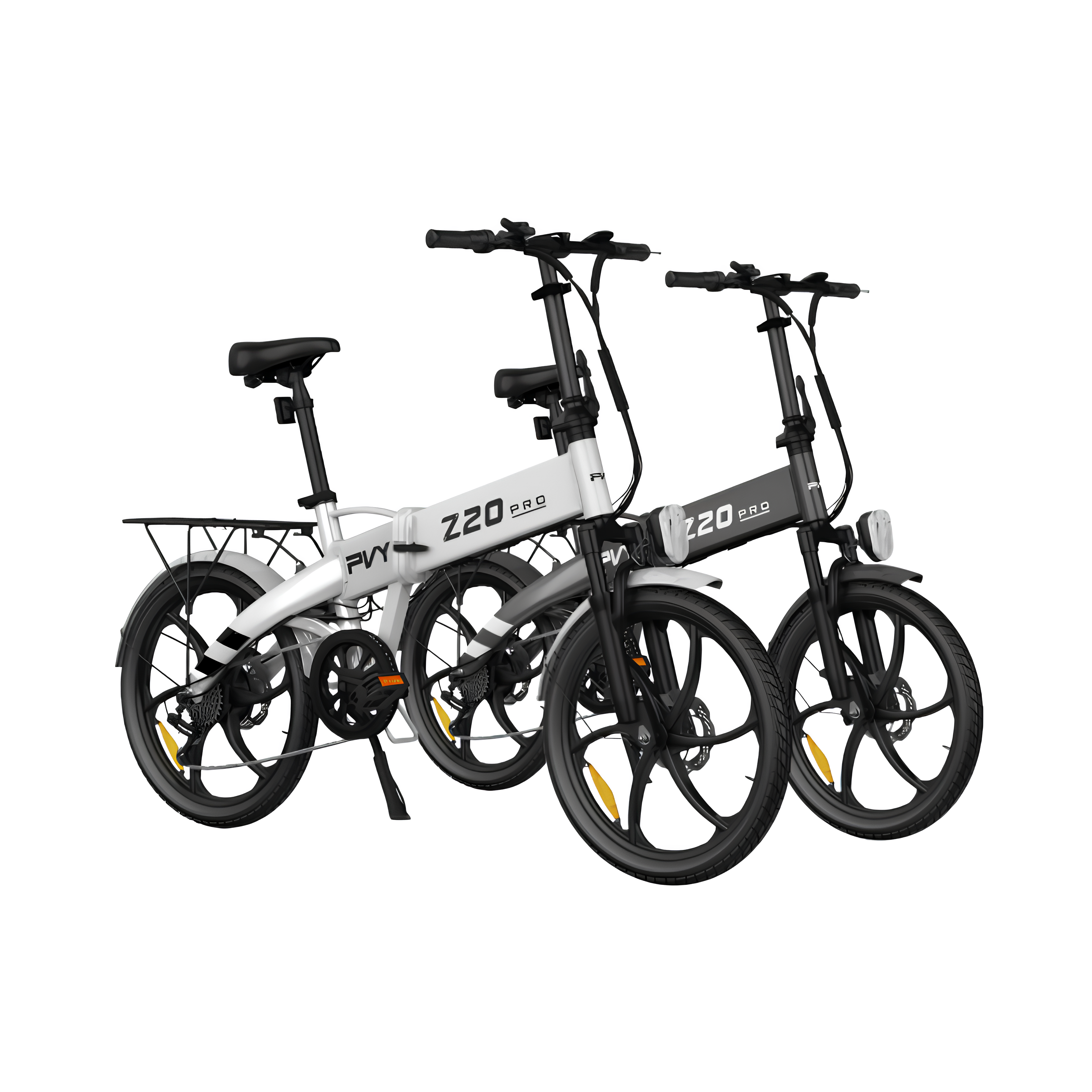 PVY Z20 PRO bici elettrica pieghevole combo 2 pezzi