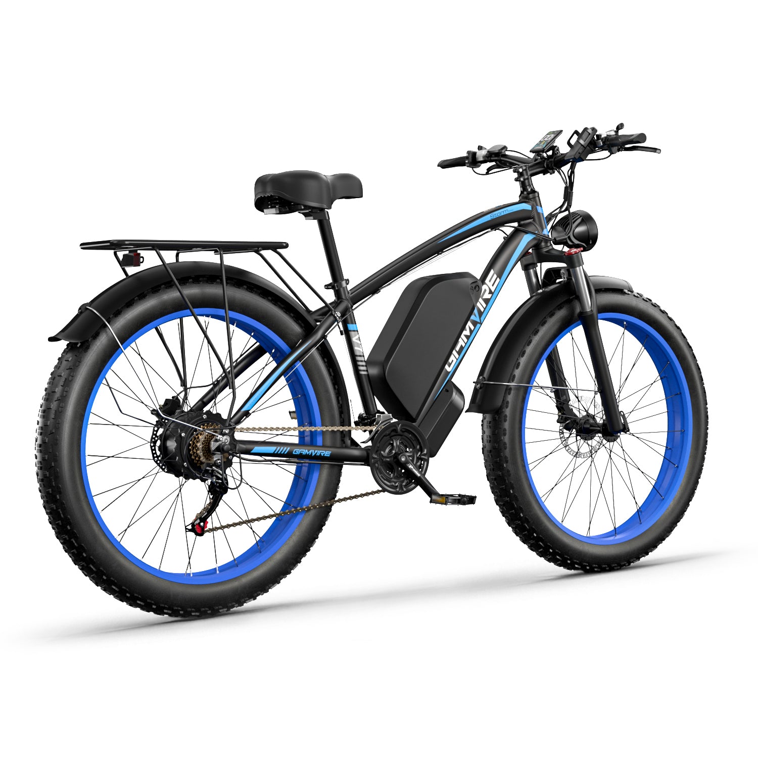 E-Bycco V7 bici elettrica 26 pollici 3000W nero bianco