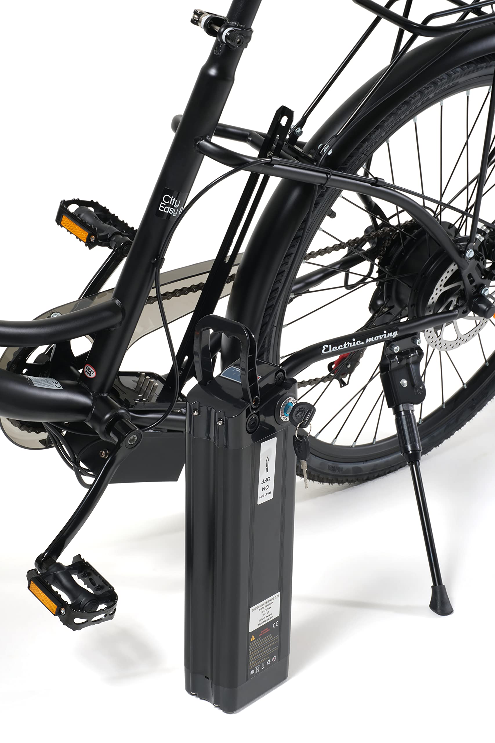 I-Bike City Easy S ITA99 bici elettrica 26" nera 360Wh