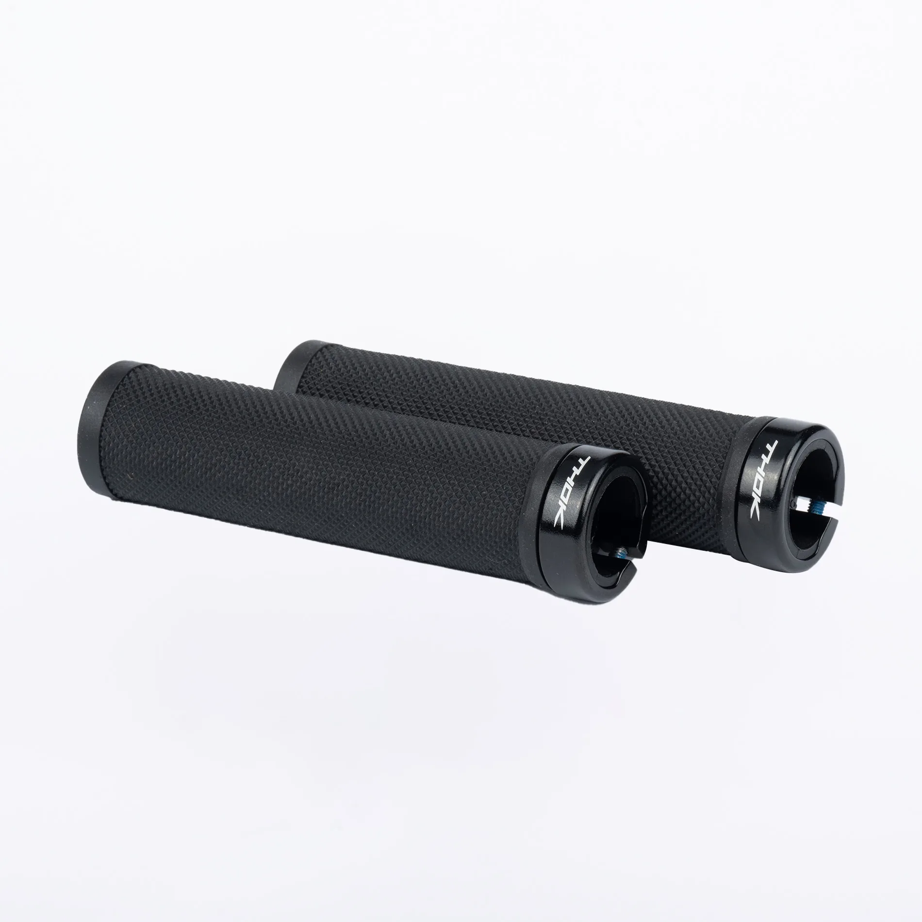 THOK Lock-on manopole MTB nere coppia