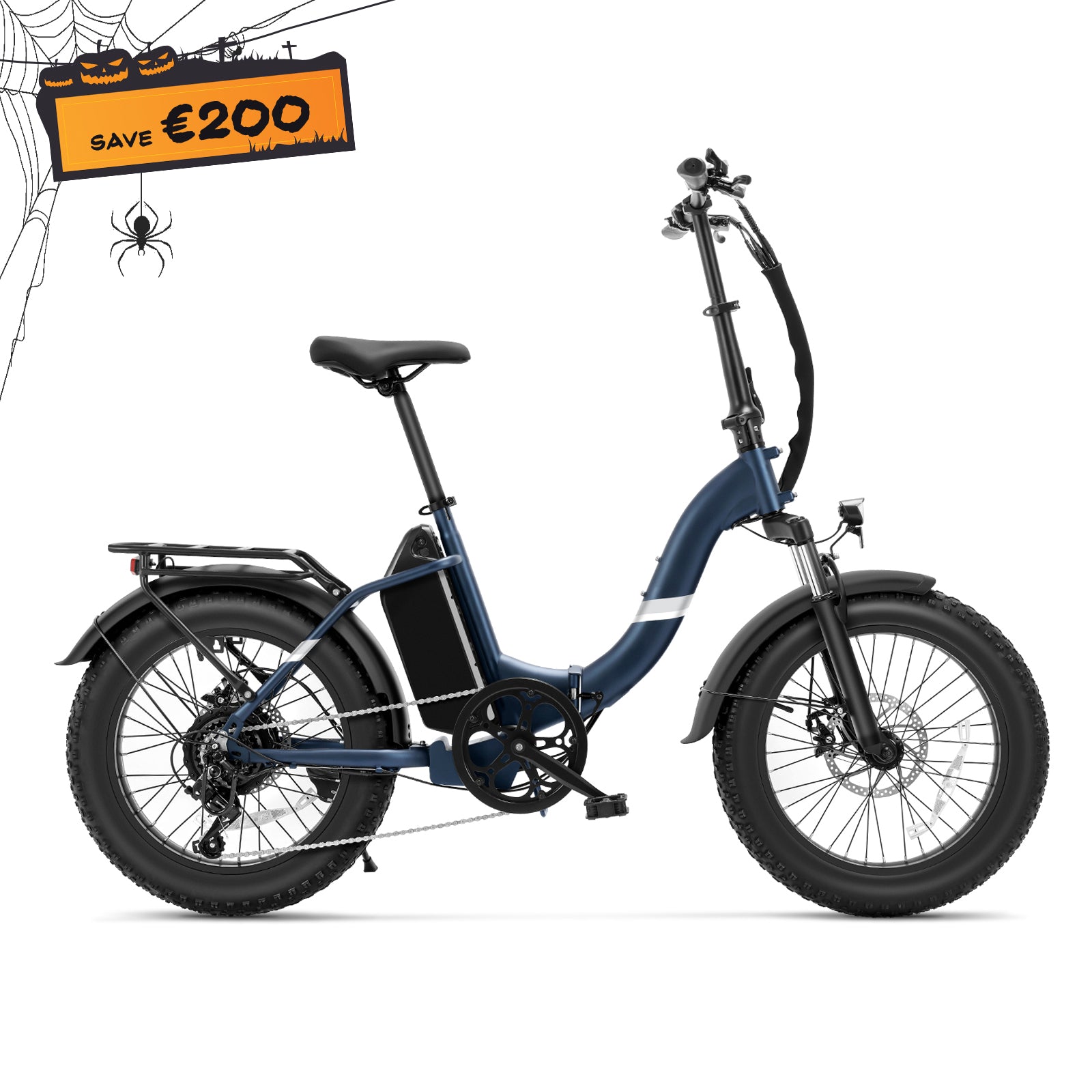 Touroll S2 Pro Bici Elettrica Pieghevole Fat 750W