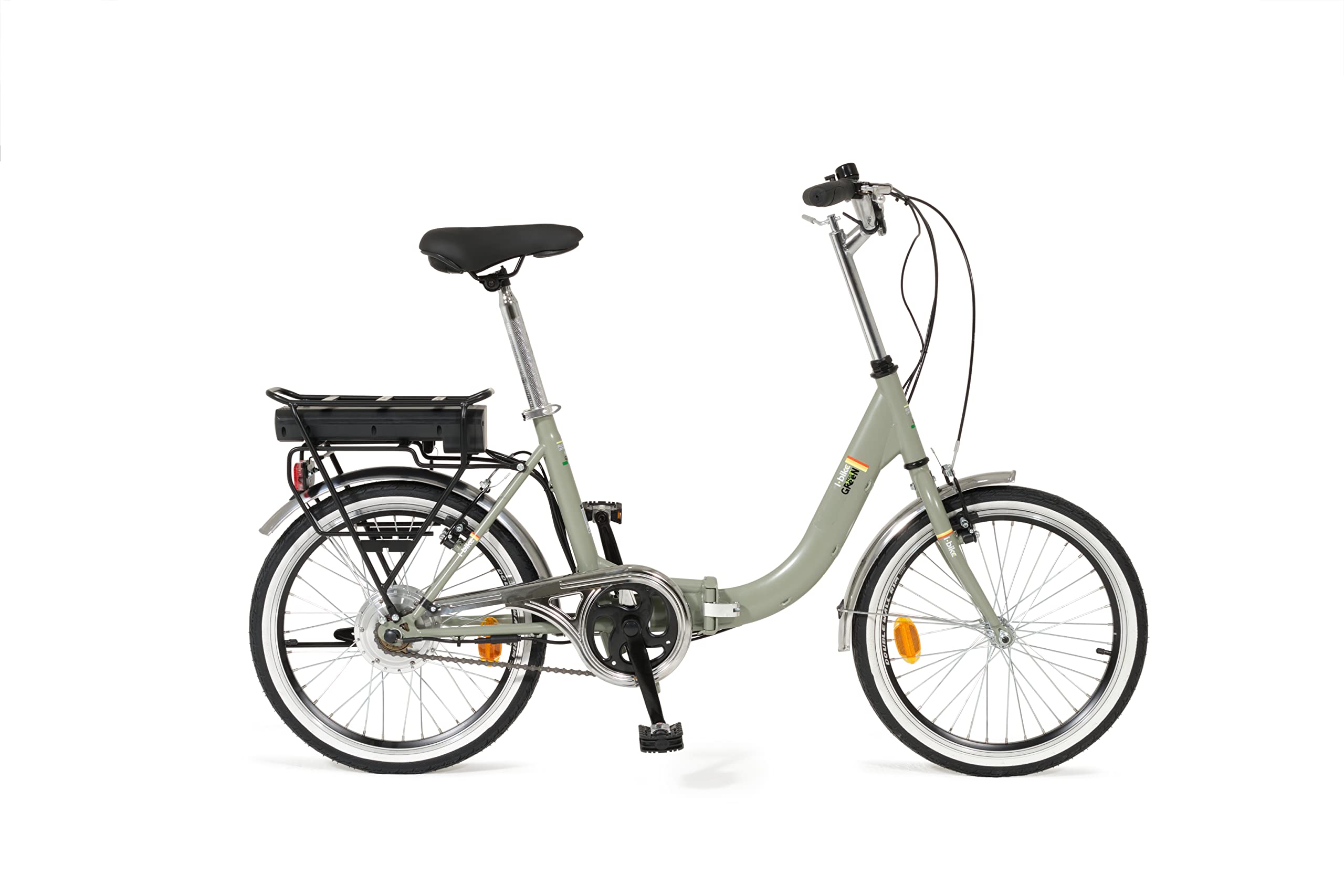 i-Bike Fold Green bici elettrica pieghevole 20" verde 187Wh