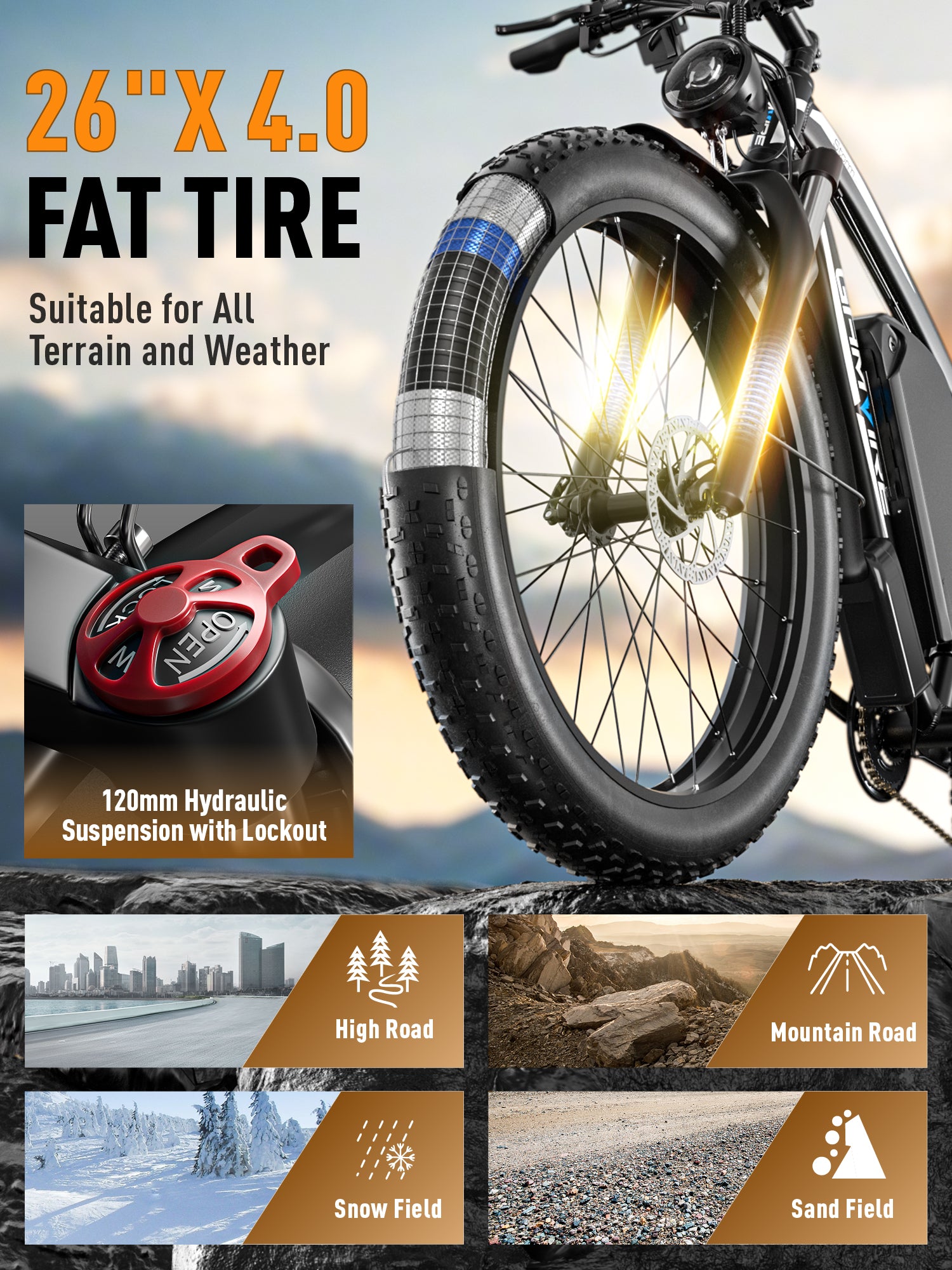 E-BYCCO V7 Bici Elettrica Ricondizionata 52V Picco 3000W
