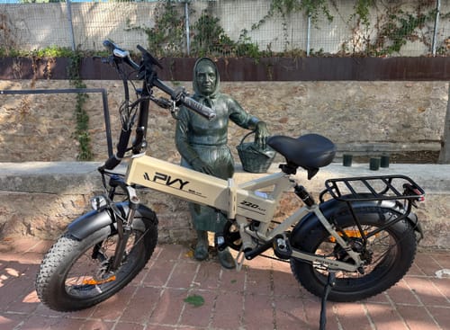 PVY Z20 PLUS bici elettrica pieghevole fat tire