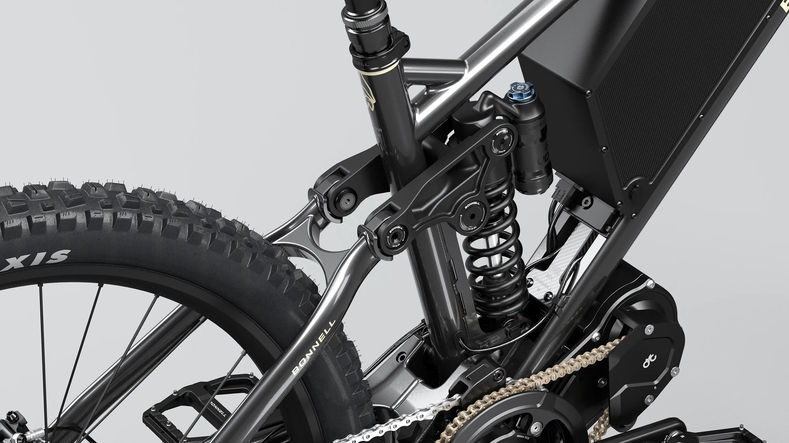 Bonnel 775 MX bici elettrica e-MTB 60 km/h